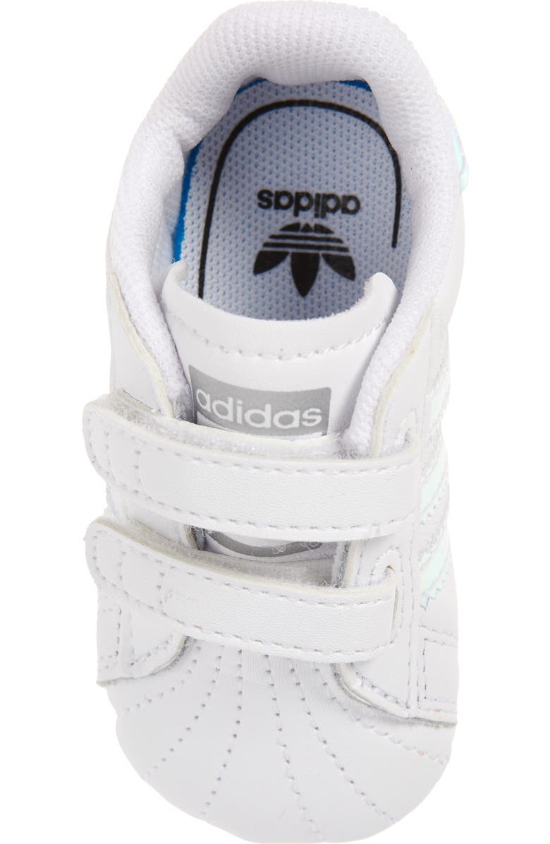 adidas Superstar Crib Sneaker, Alternate, color,