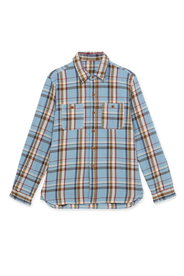 Classic Check Shirt, Main, color, Light Blue