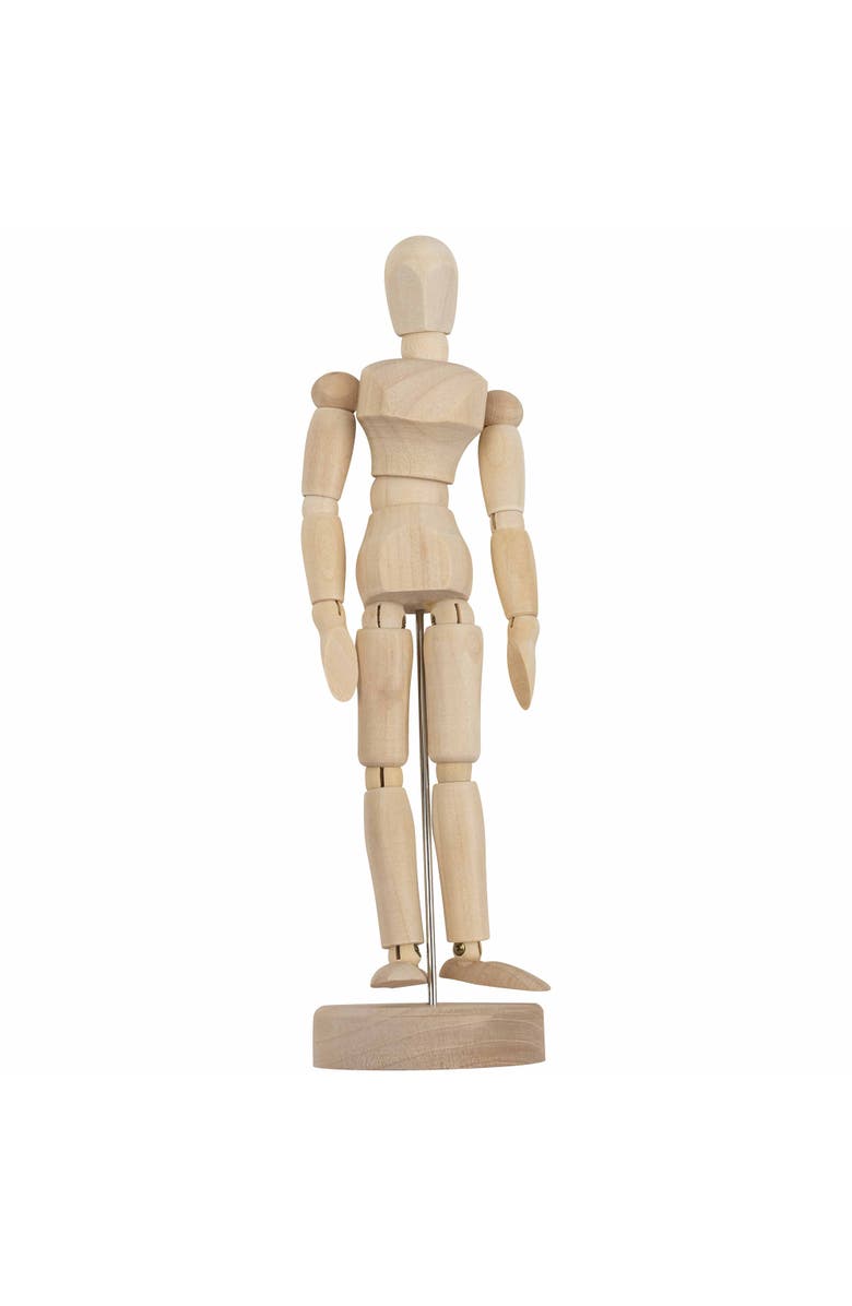 Brea Reese Wooden Artist Manikin 1Pc Posable Drawing Reference, Alternate, color, Multicolored