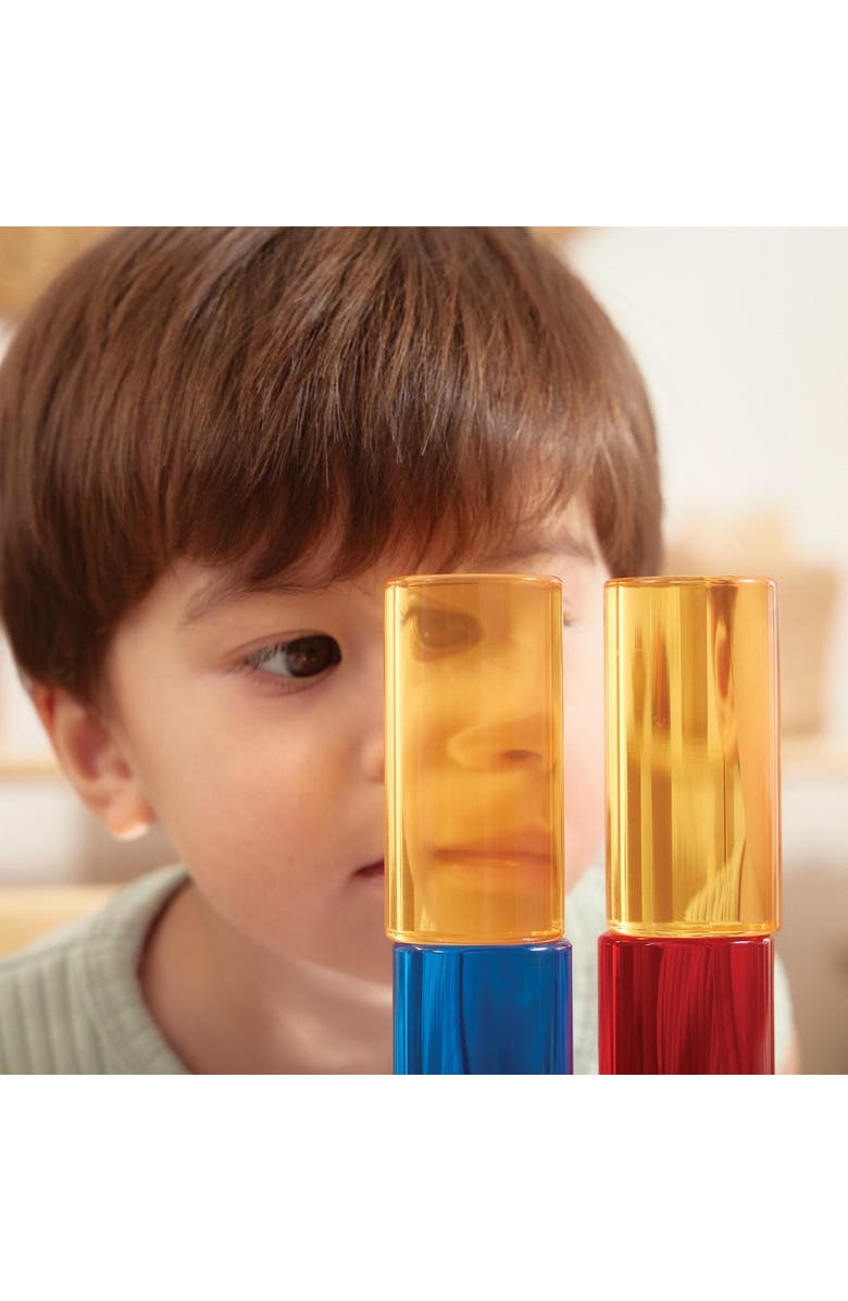 Kaplan Early Learning Company Light and Color Cylinder Set - 8 Pieces, Alternate, color, Multicolored