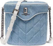 KARL LAGERFELD PARIS Lafayette Denim Bucket Crossbody