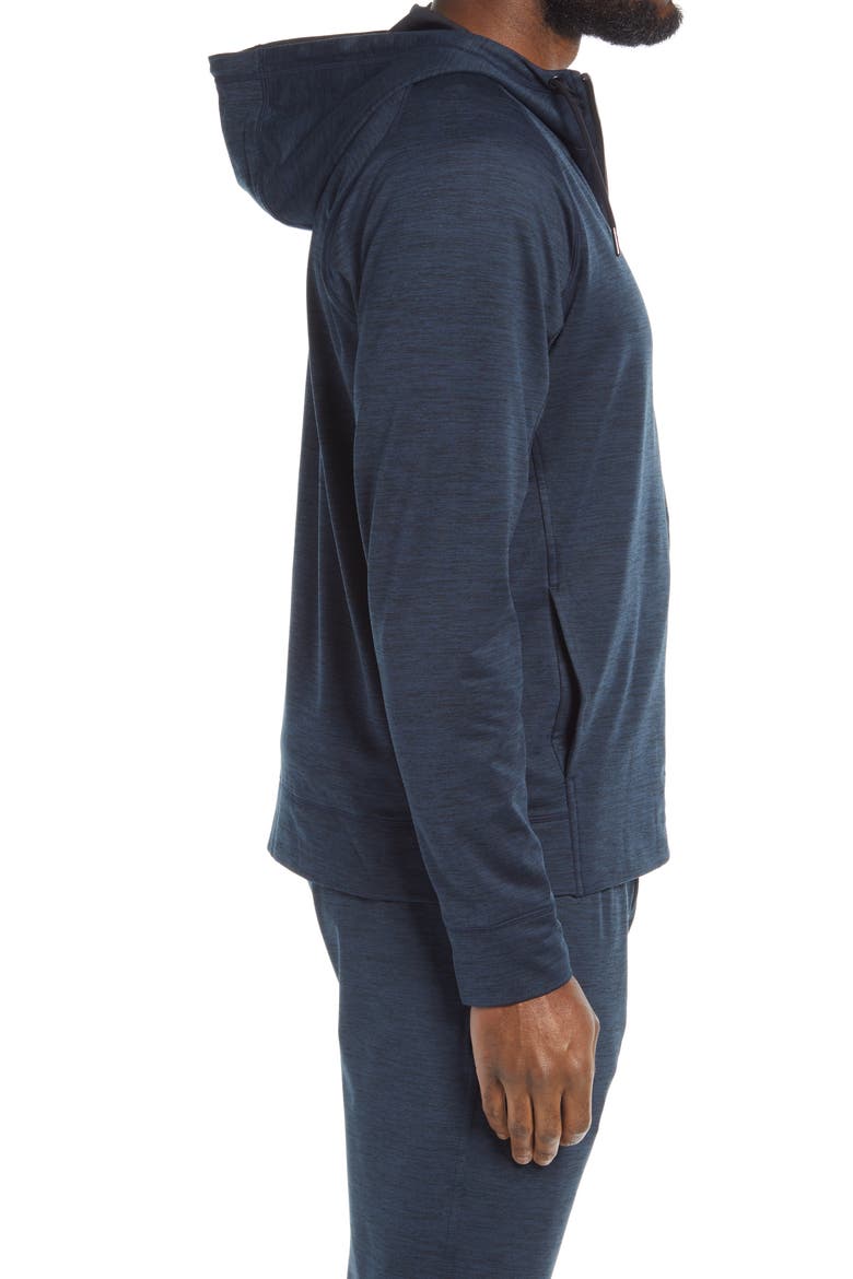 Pyrite Zip Hoodie, Alternate, color, NAVY HALITE MELANGE