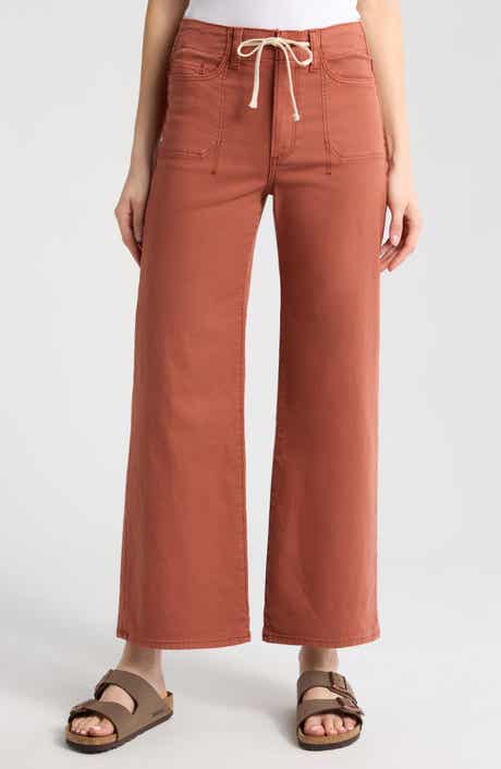 PAIGE Ari Drawstring Wide Leg Pants