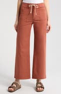PAIGE Ari Drawstring Wide Leg Pants
