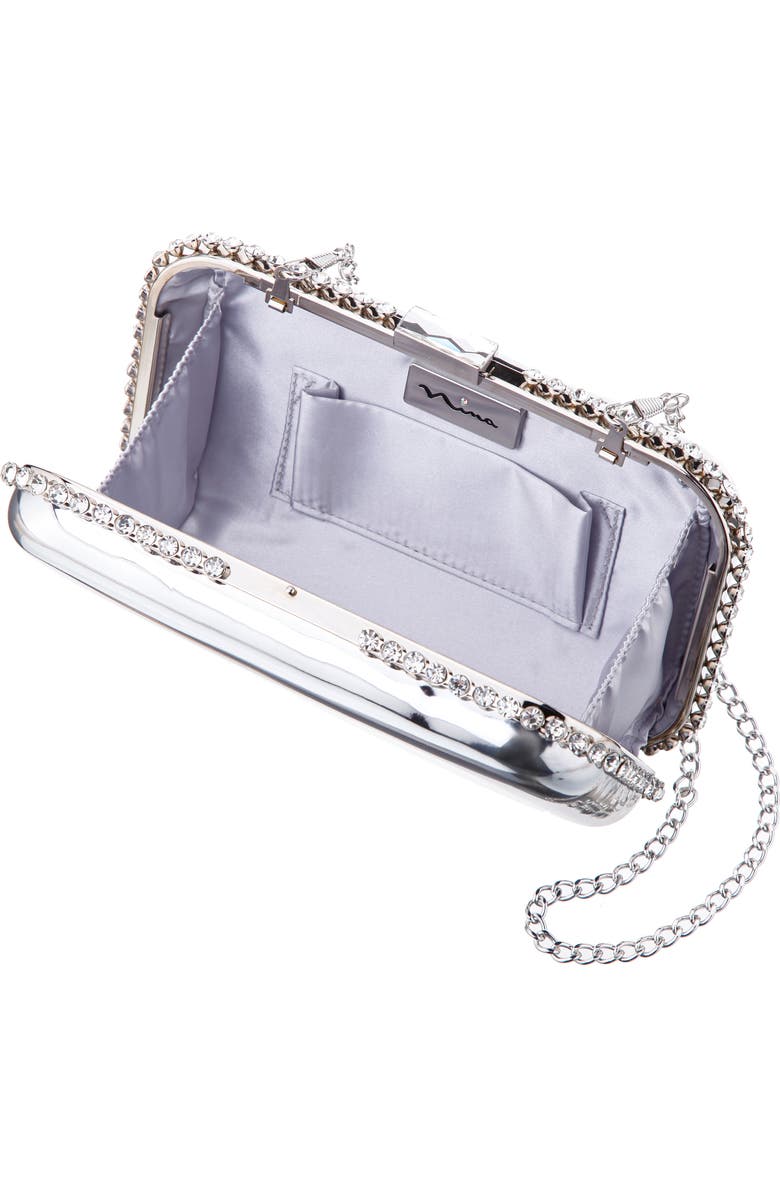 Nina Dorsey Frame Clutch, Alternate, color,