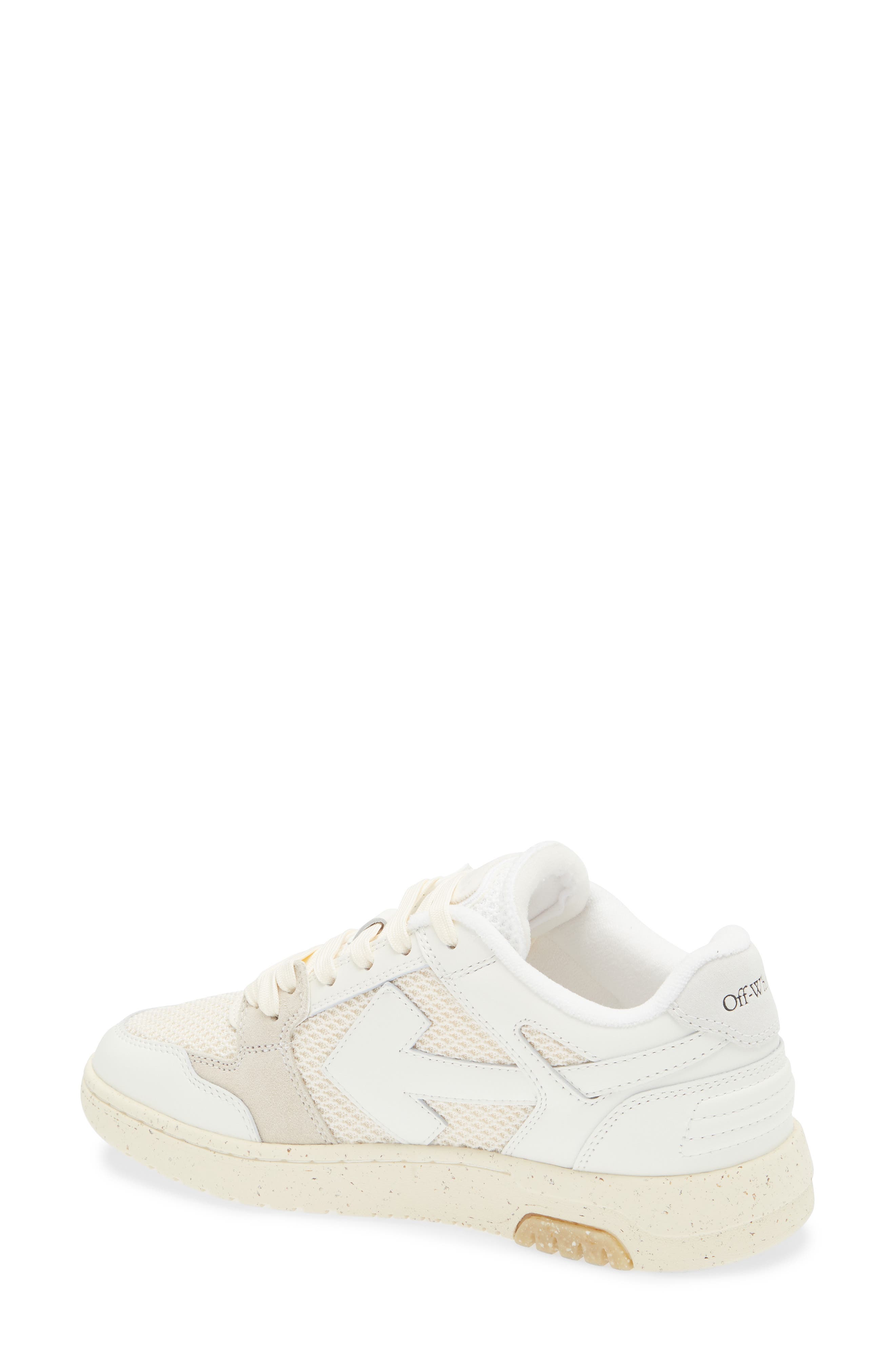 Off-White Slim Out of Office Sneaker, Alternate, color, White - Cream