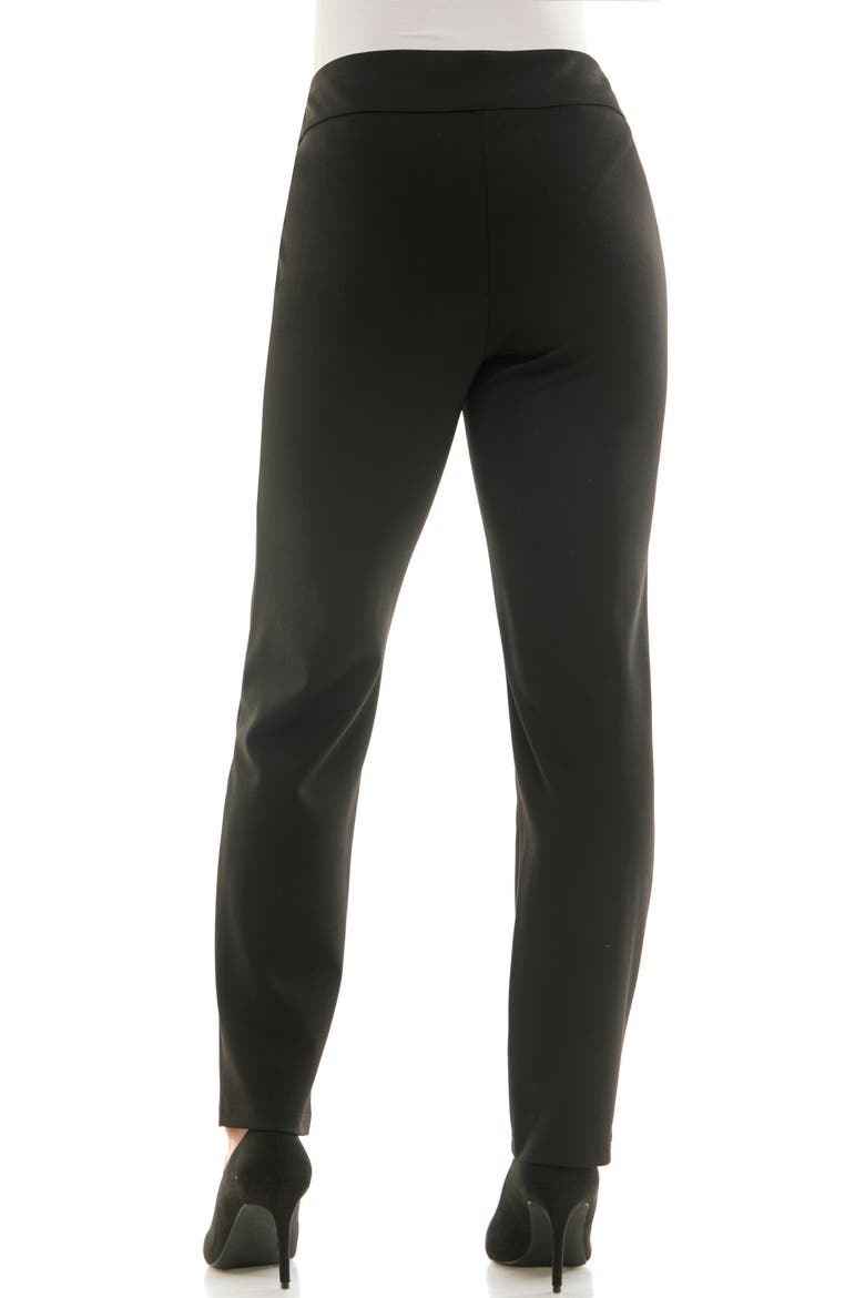 Narrow Leg Ankle Pants, Alternate, color, BLACK