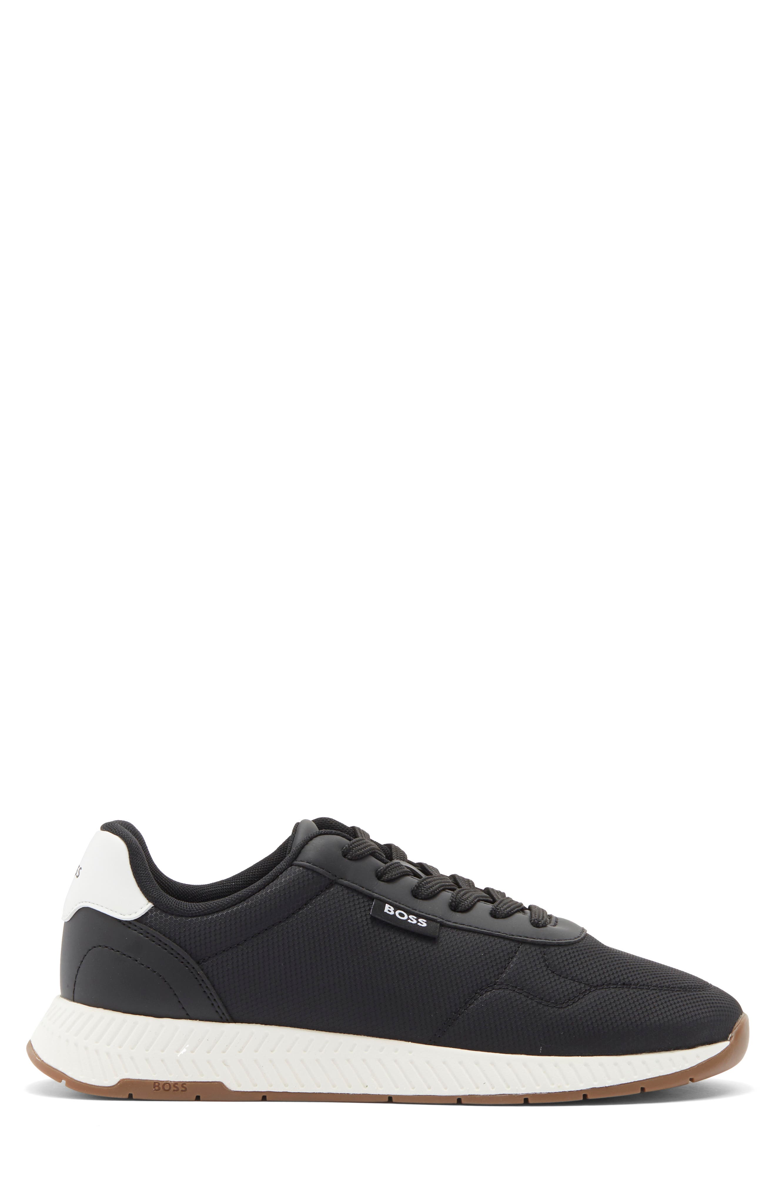 Titanium Runn Sneaker, Alternate, color, BLACK