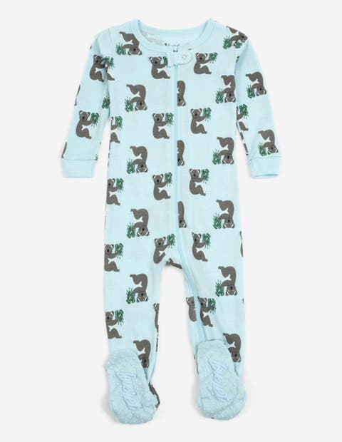 Footed Cotton Pajamas Matching Family Coordinated Prints (Baby)
