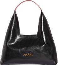 Marni Mini Leather Top Handle Bag