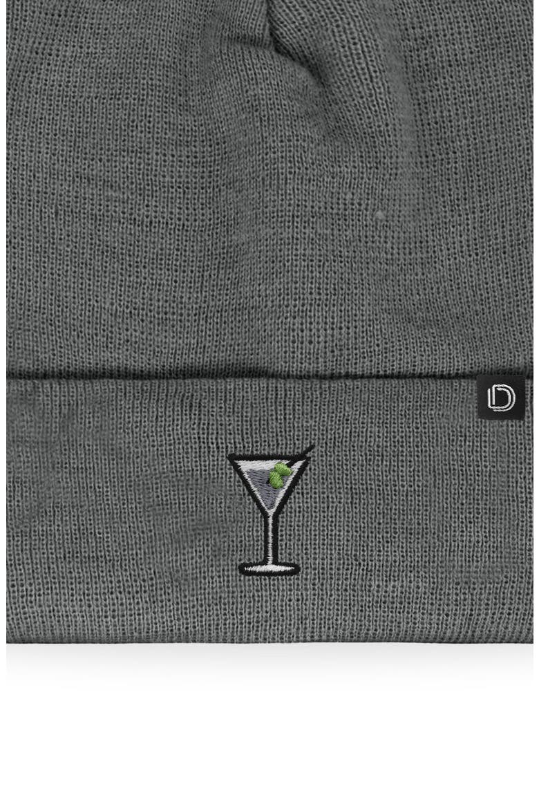 Martini Beanie Cap, Alternate, color, Asphalt Gray