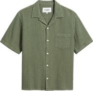 Corridor Double Cloth Short Sleeve Button-Up Shirt