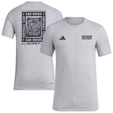 Men's adidas Gray San Diego FC Local Wrap T-Shirt
