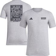 adidas Men's adidas Gray San Diego FC Local Wrap T-Shirt