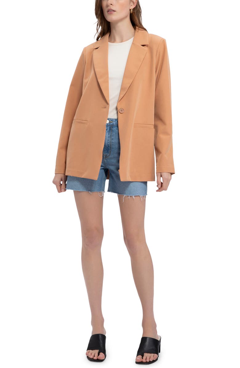 Sanctuary Bryce Woven Blazer, Alternate, color,