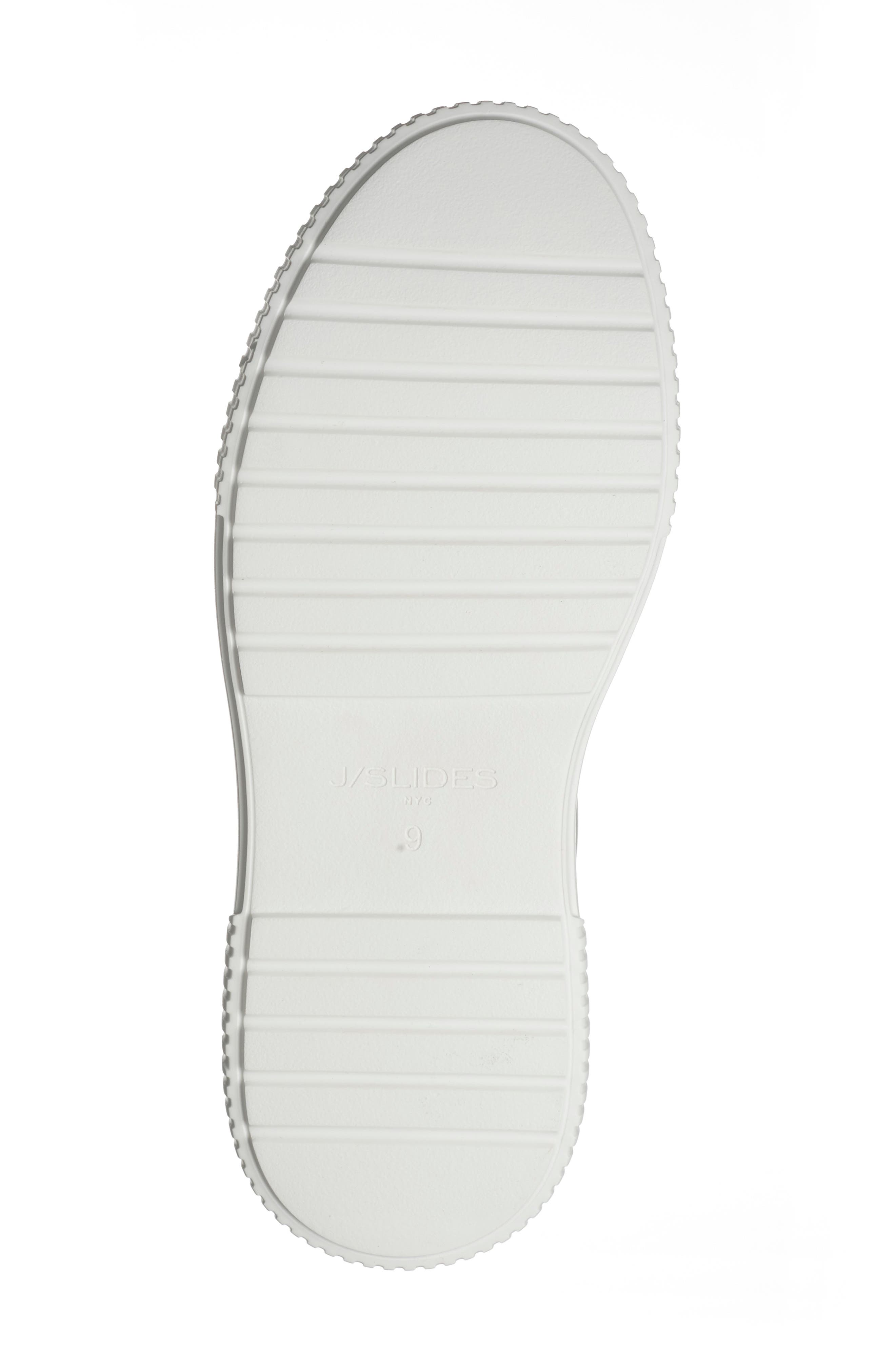 Anne Klein Compete Knit Platform Sneaker, Alternate, color, Bone Crystal