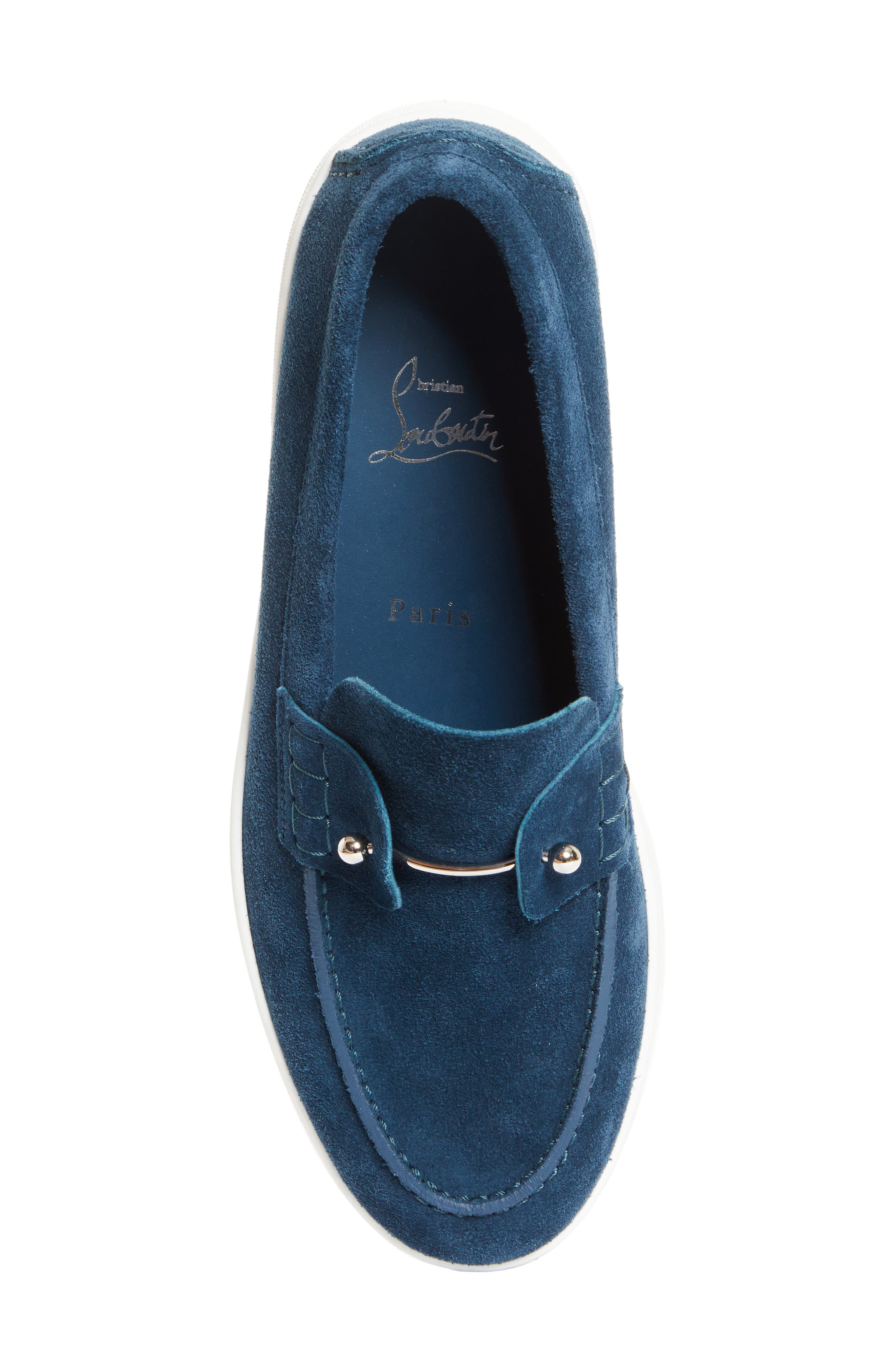 Christian Louboutin Chambeliboat Loafer, Alternate, color, Last Night
