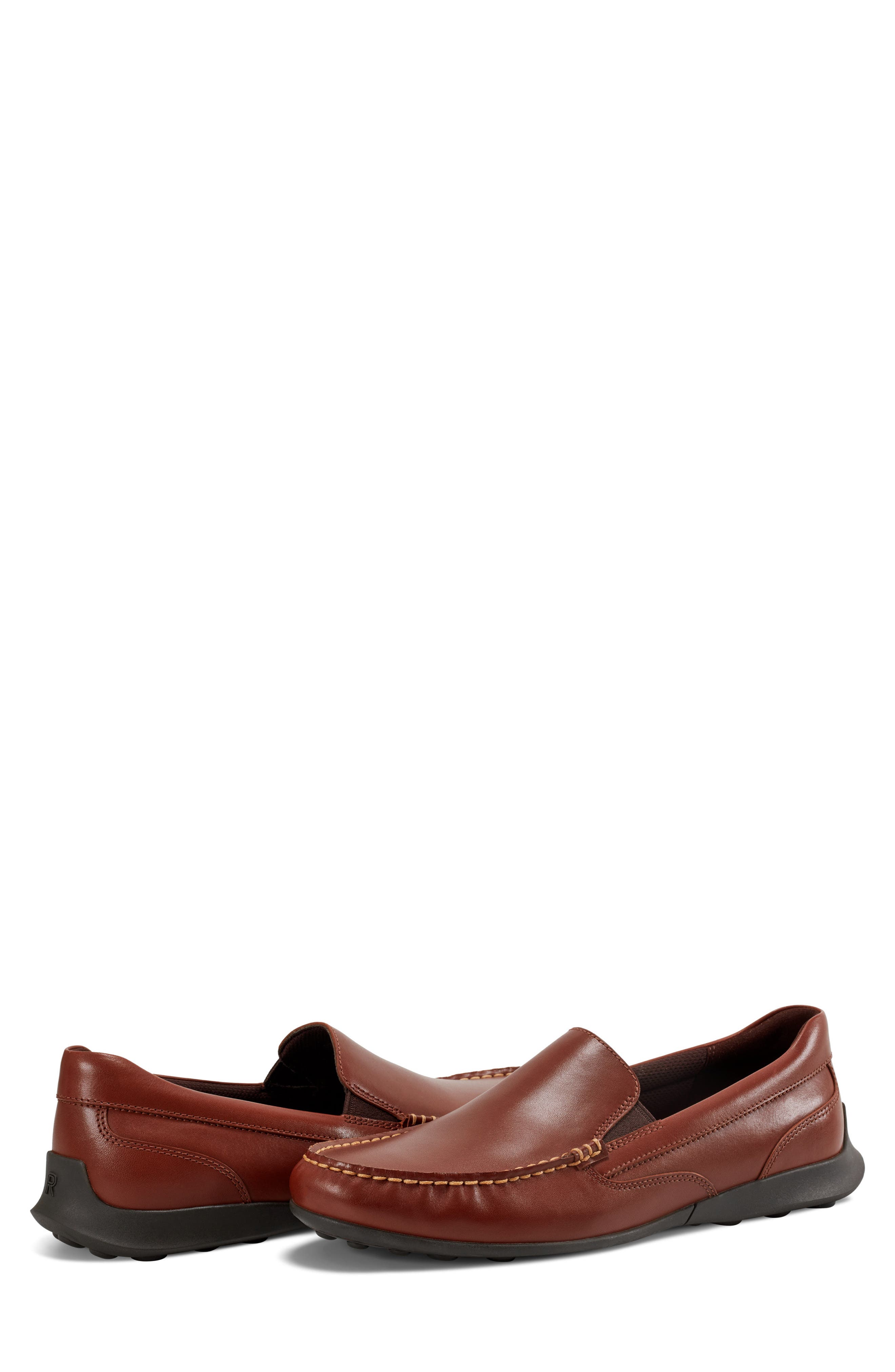 Rockport x DMX<sup>™</sup> Dudley Driving Loafer, Alternate, color, Dark Natural 120