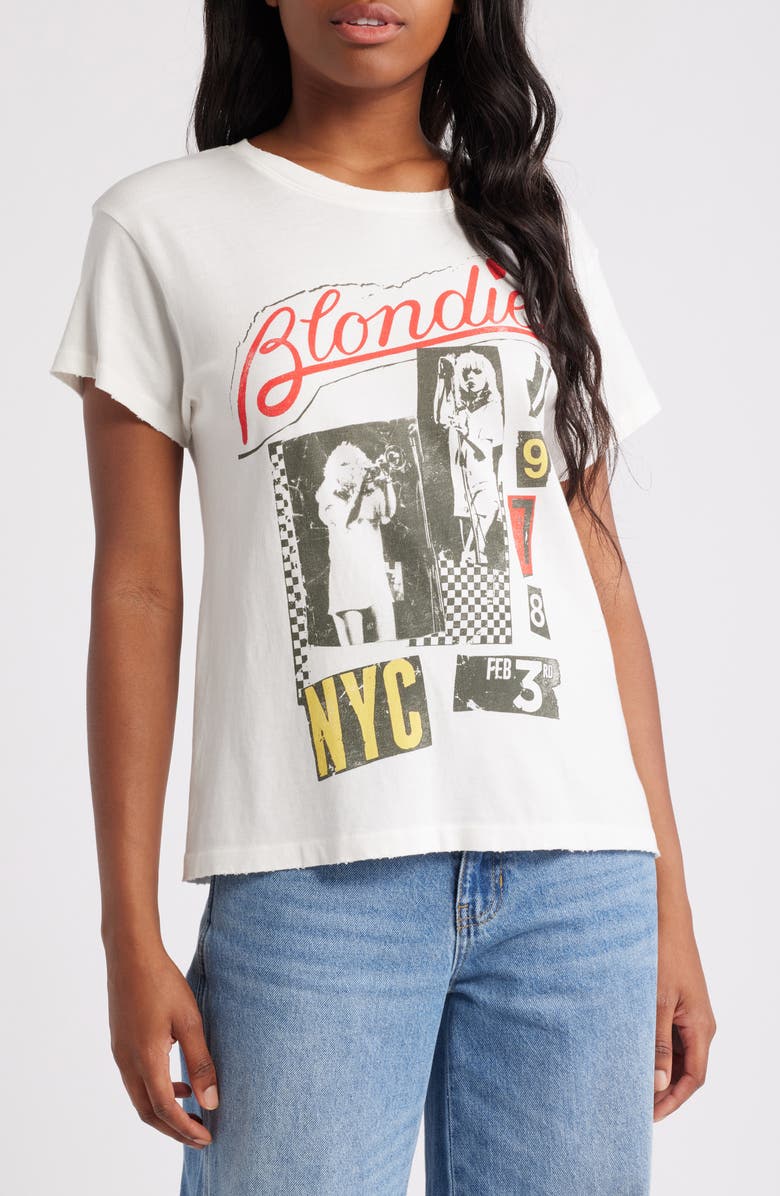 Daydreamer Blondie Valentine Collage Cotton Graphic T-Shirt, Main, color, 