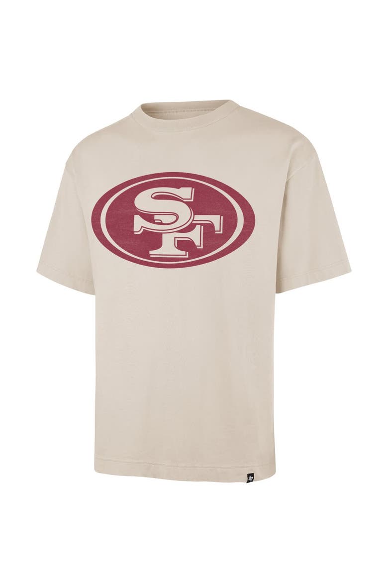 Men's '47 Tan San Francisco 49ers Bouldering Imprint Ravine Foundation T-Shirt, Alternate, color, Tan