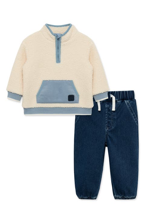 Kids' Safari Fleece Pullover & Pants Set