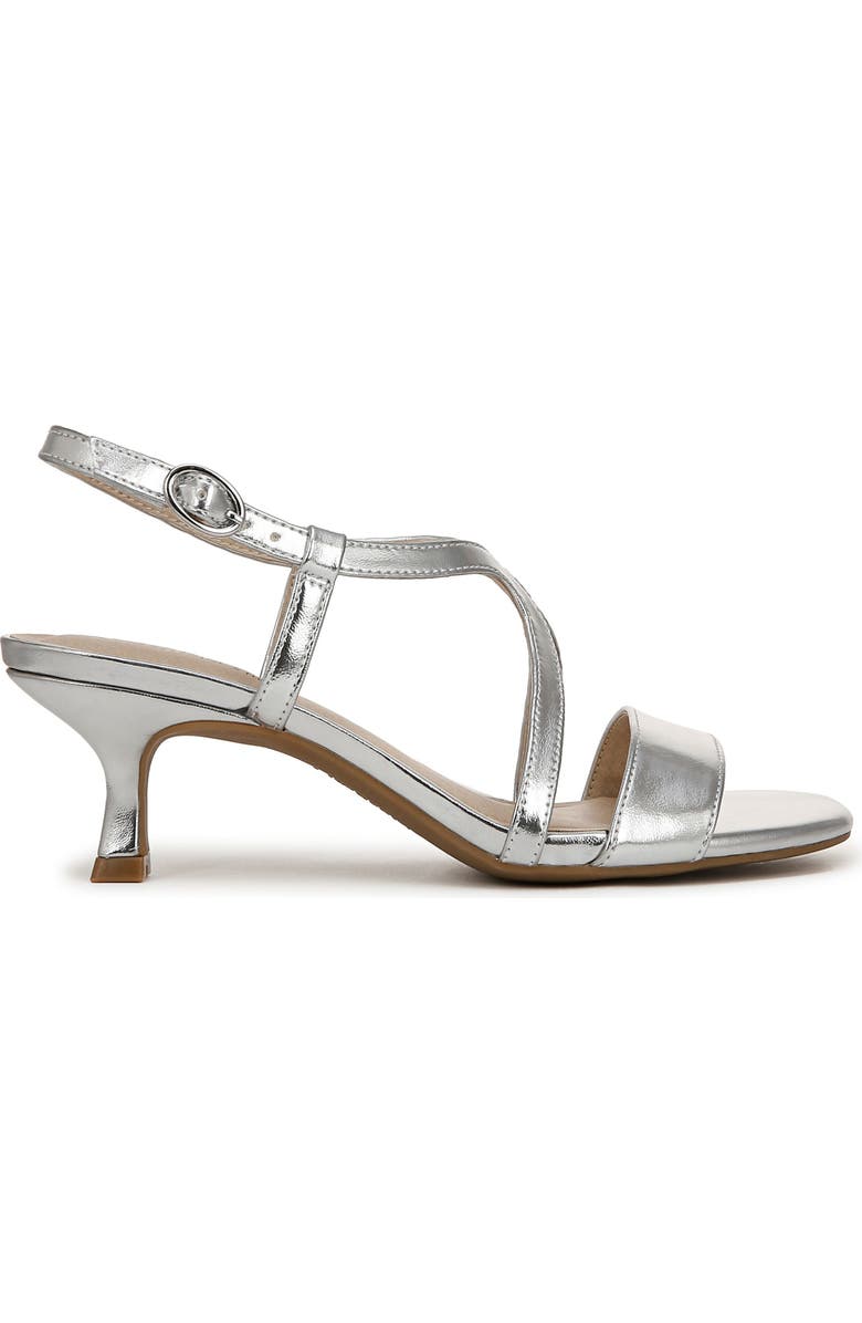 LifeStride Nolita Slingback Sandal, Alternate, color, Silver