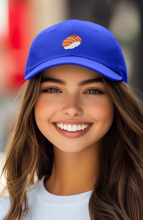 DALIX DALIX SALMON SUSHI EMBROIDERED DAD CAP 