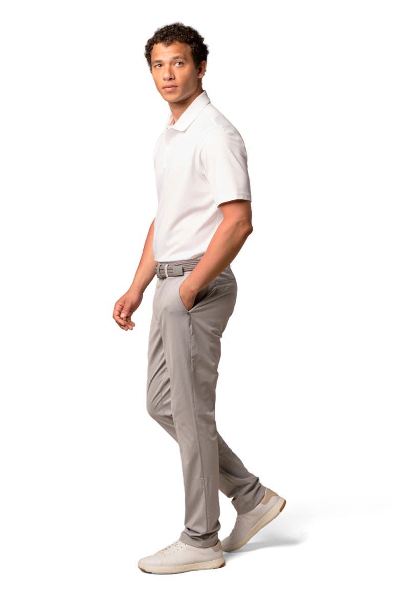 2Bar Solid Polo, Alternate, color, White