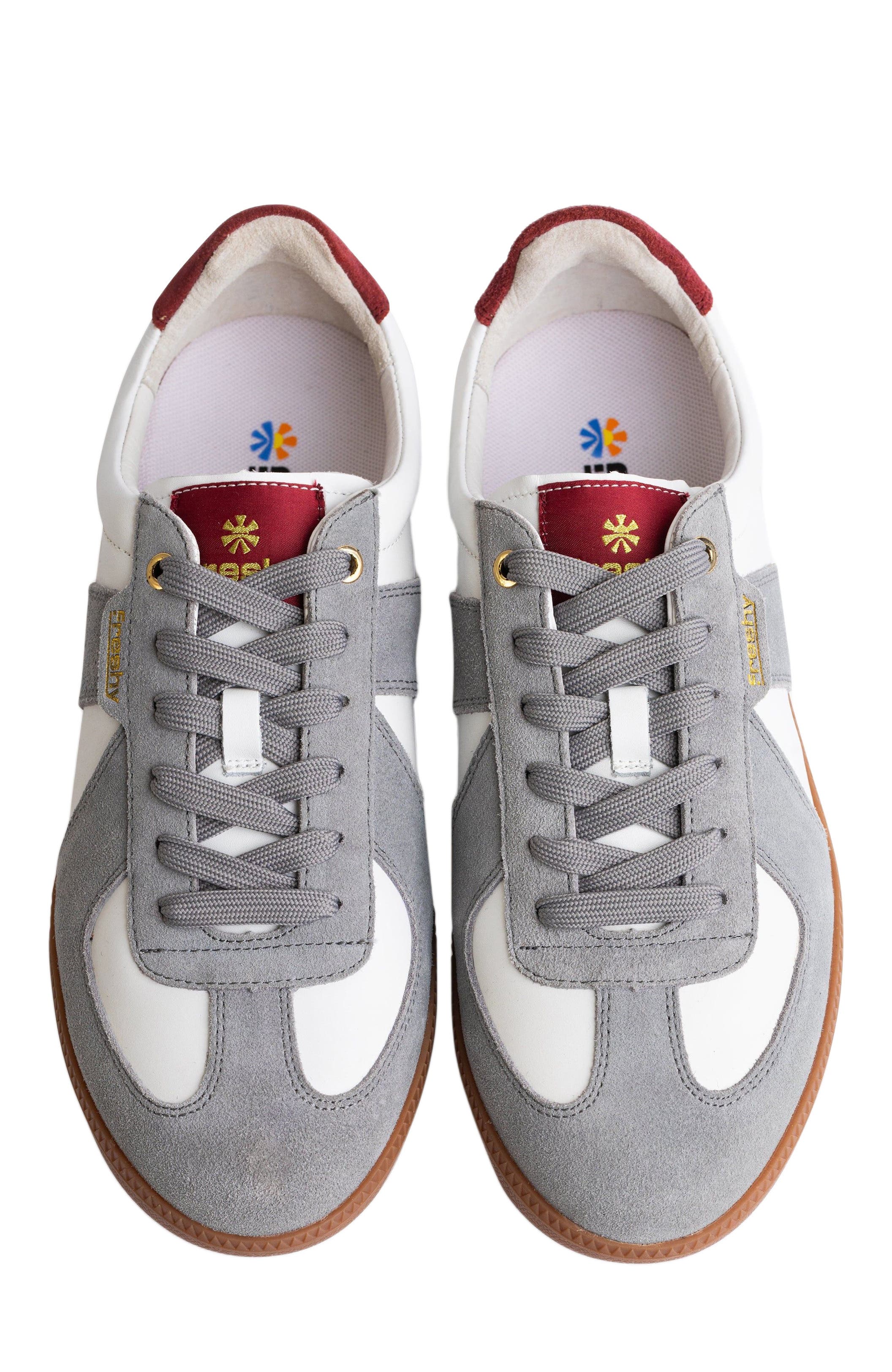 Freshy Indie Lites Sneaker, Alternate, color, Grey/White/Cranberry