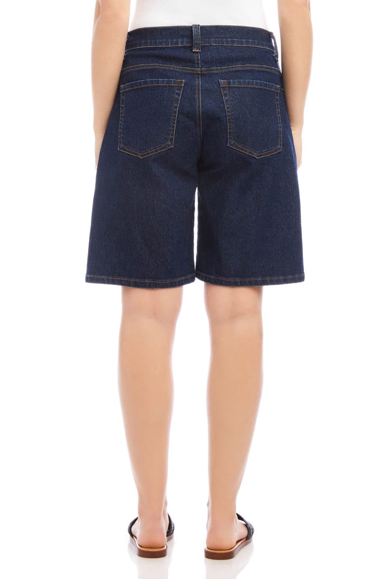 Denim Bermuda Shorts, Alternate, color, INDIGO