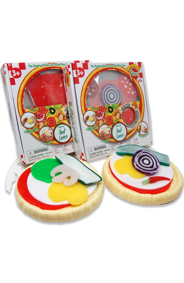 Stretcheez Pizza 2 Pack, Surprise Styles & Toppings, Main, color, Multicolored