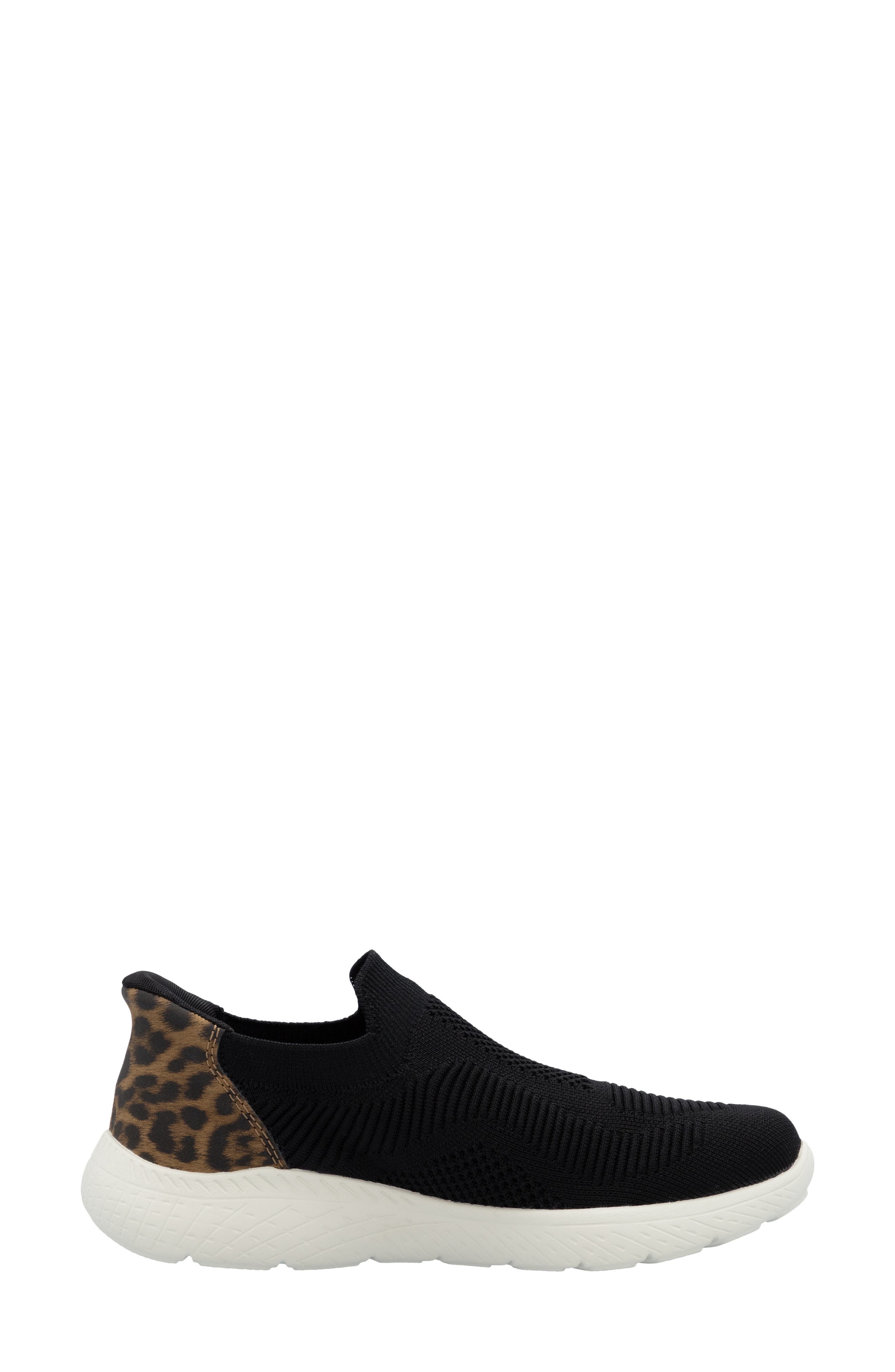 Edith 72 Slip-On Sneaker, Alternate, color, SCHWARZ/ BRAUN