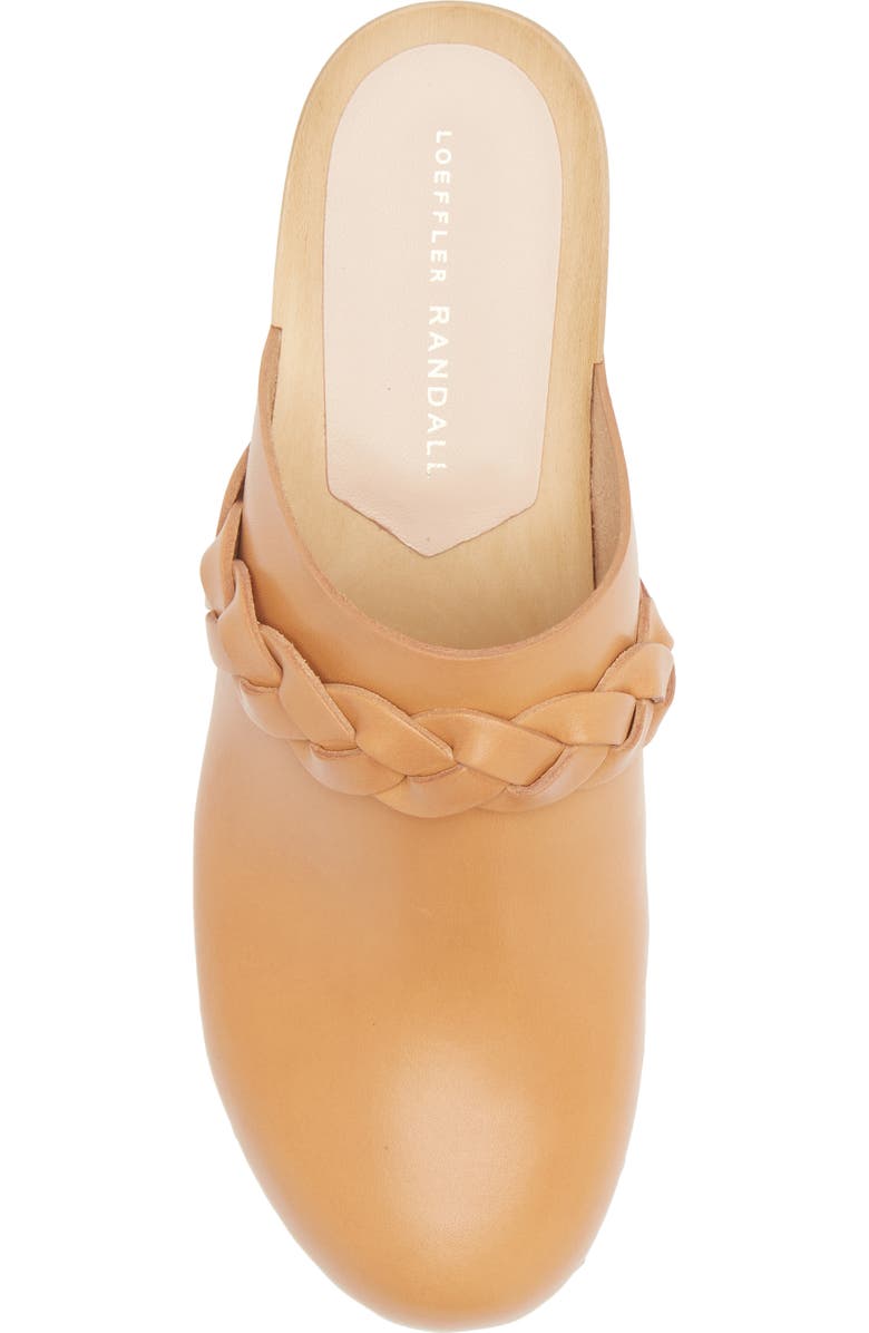 Loeffler Randall Lupa Mid Heel Clog, Alternate, color, Honey