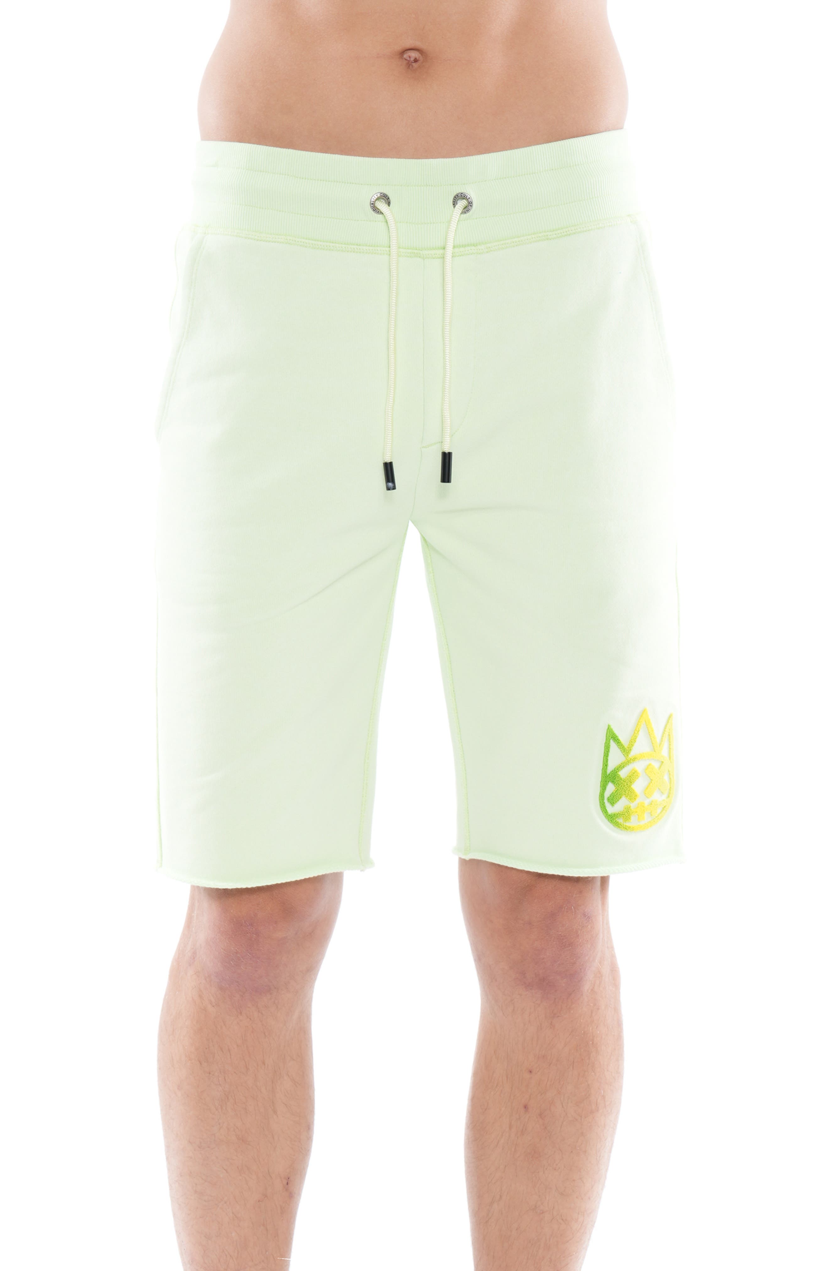 Cult of Individuality Graphic Cotton Sweat Shorts