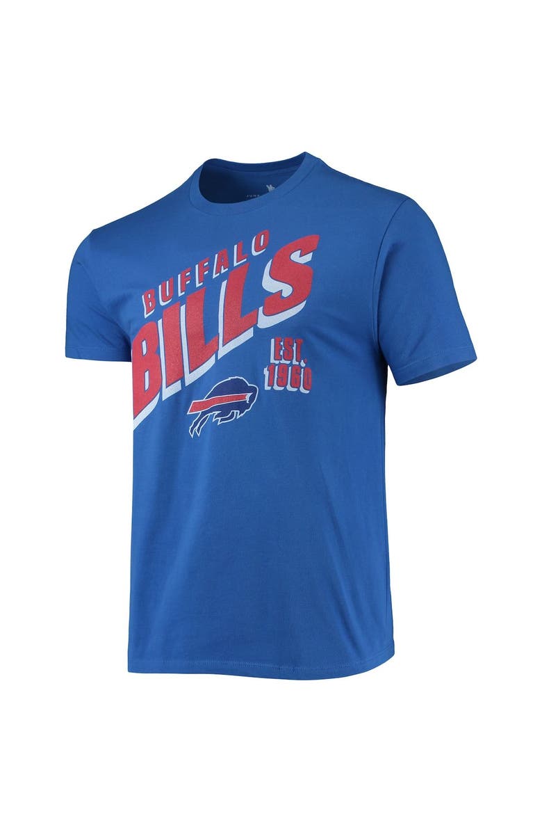 Junk Food Men's Junk Food Royal Buffalo Bills Slant T-Shirt, Alternate, color, 