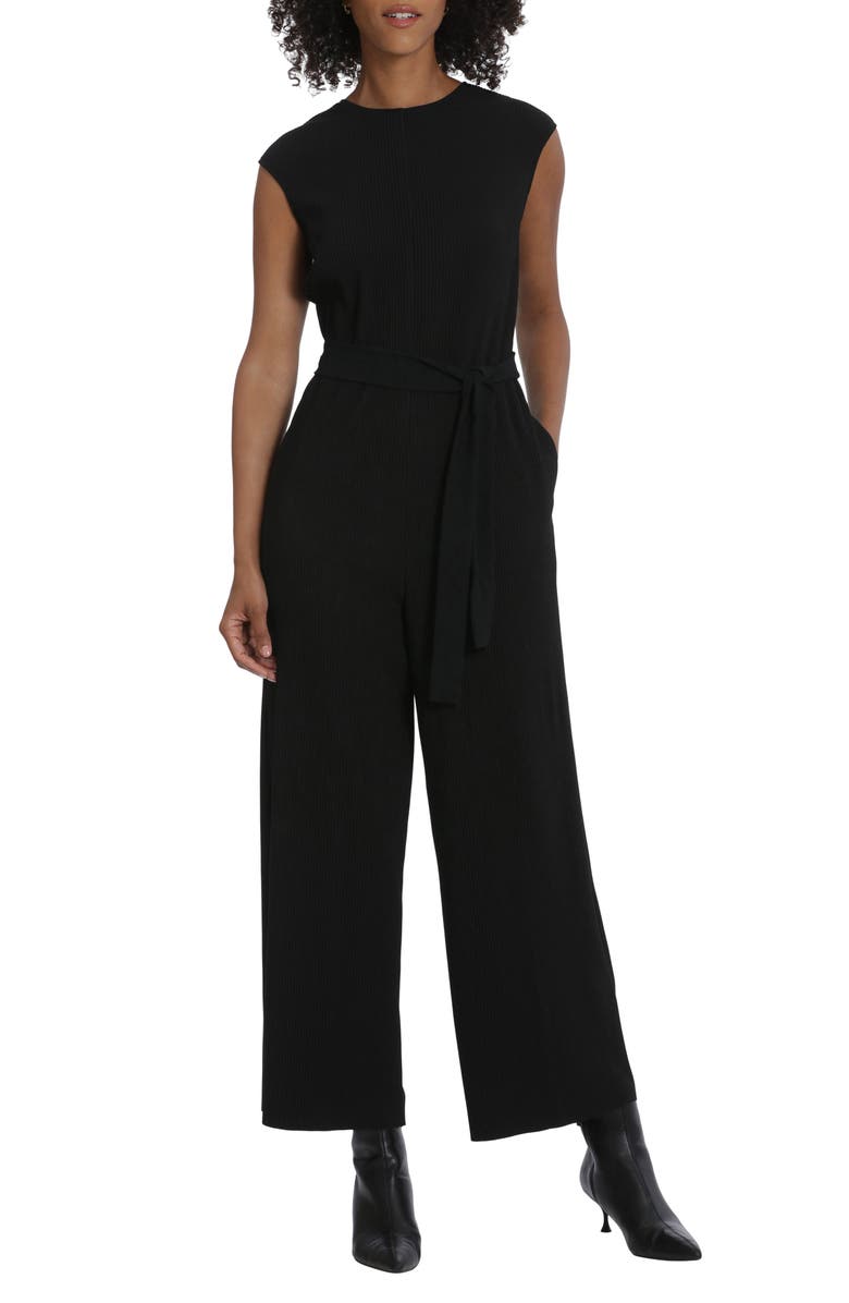 Maggy London Cap Sleeve Jumpsuit, Main, color, 