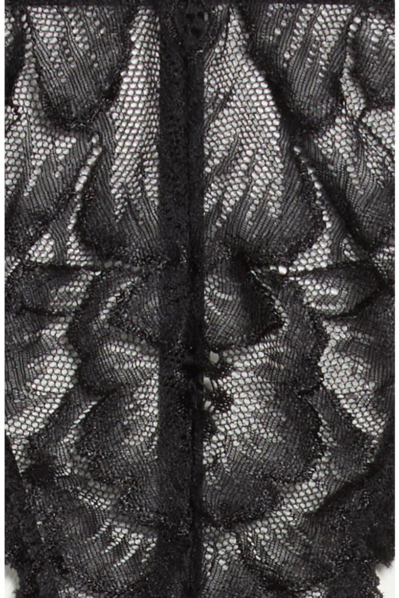 Lace G-String, Alternate, color, BLACK