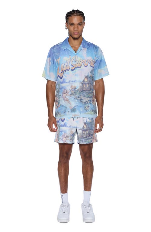 Ksubi Last Summer Print Board Shorts In Multi