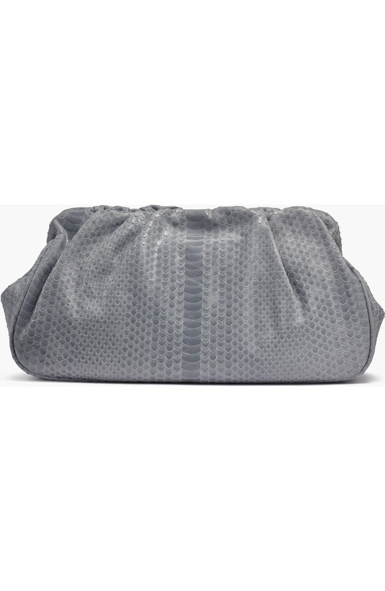 Donna Karan New York Bella Clutch, Alternate, color, Sky Grey