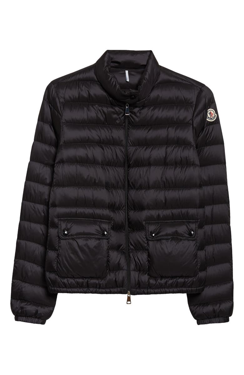 Moncler Lans Down Puffer Jacket, Main, color, Black