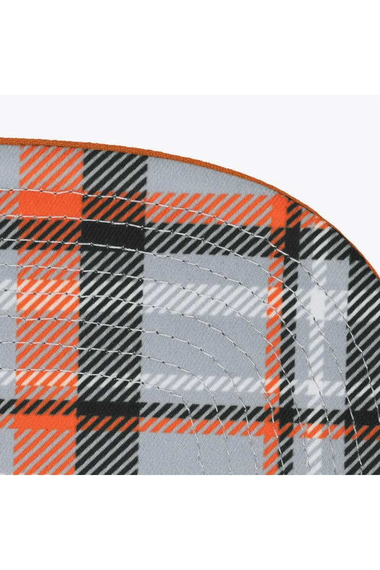 Men's Mitchell & Ness  Gray/Orange Oregon State Beavers Plaid OG Snapback Hat, Alternate, color, Gray