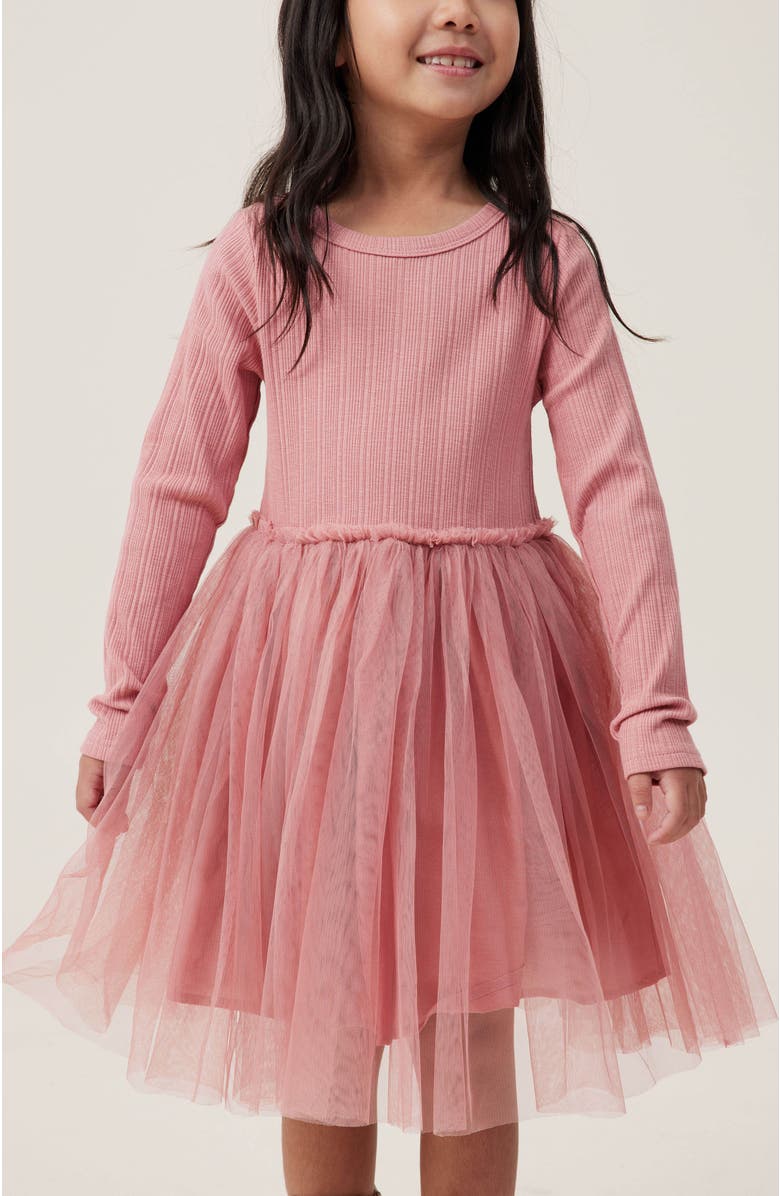 Cotton On Kids Kid's Nova Long Sleeve Dress Up Dress, Main, color, 