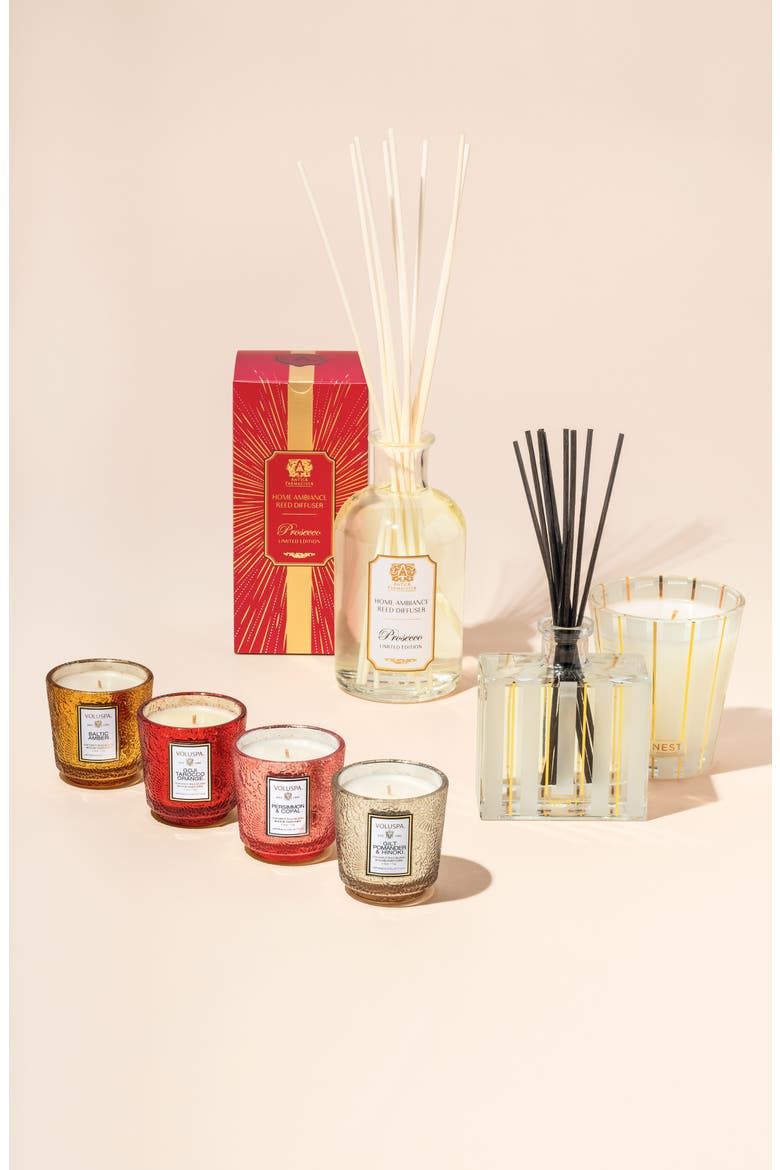 Japonica Pedestal Candle Set, Alternate, color, MULTI