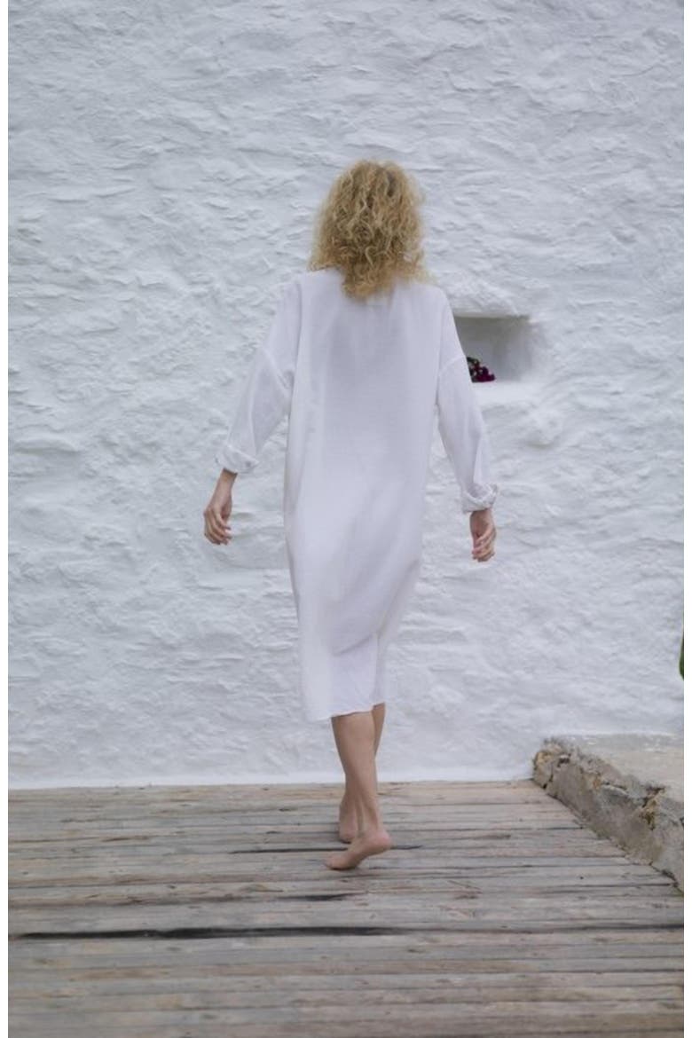 Sile Shirt Tunic, Alternate, color, White