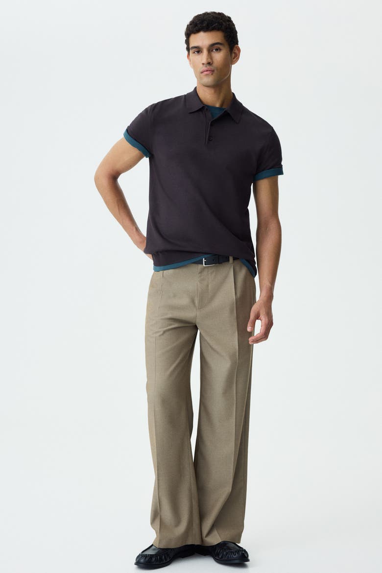 Regular Fit Polo Shirt, Alternate, color, Dark brown