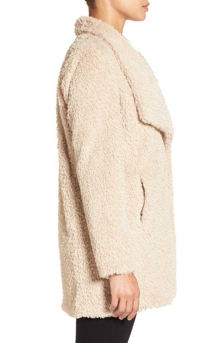 Kenneth Cole New York FAUX FUR DROP COLLAR, Alternate, color, 