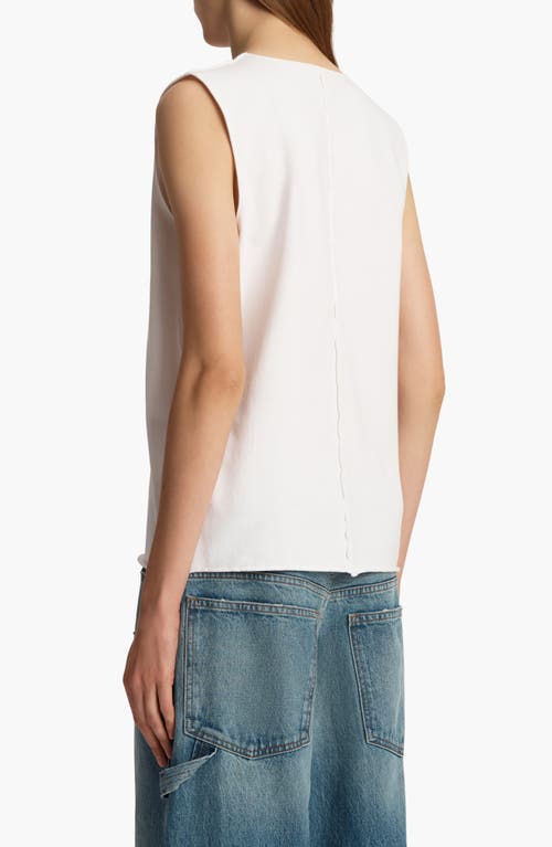Khaite Allo Tank In White