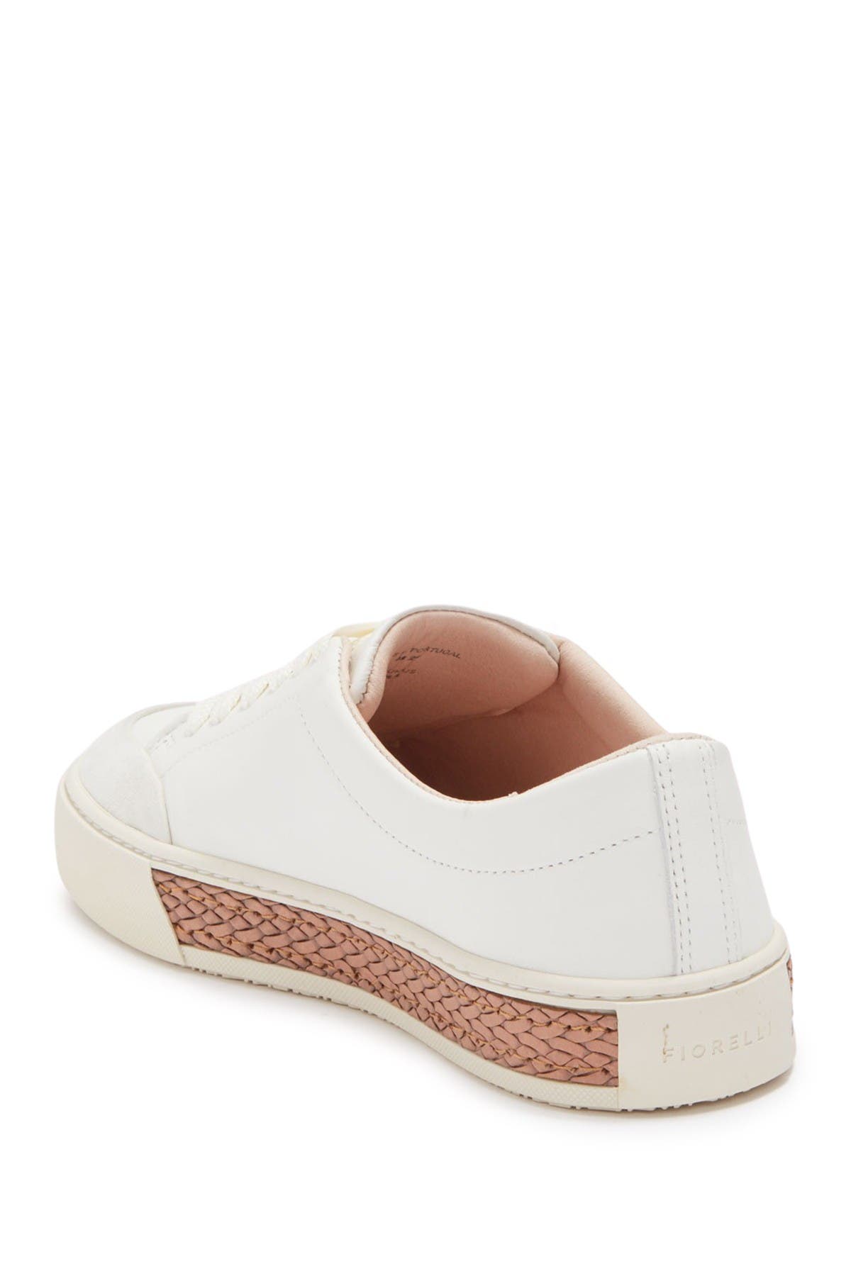 FIORELLI Finley Leather Platform Sneaker, Alternate, color, 