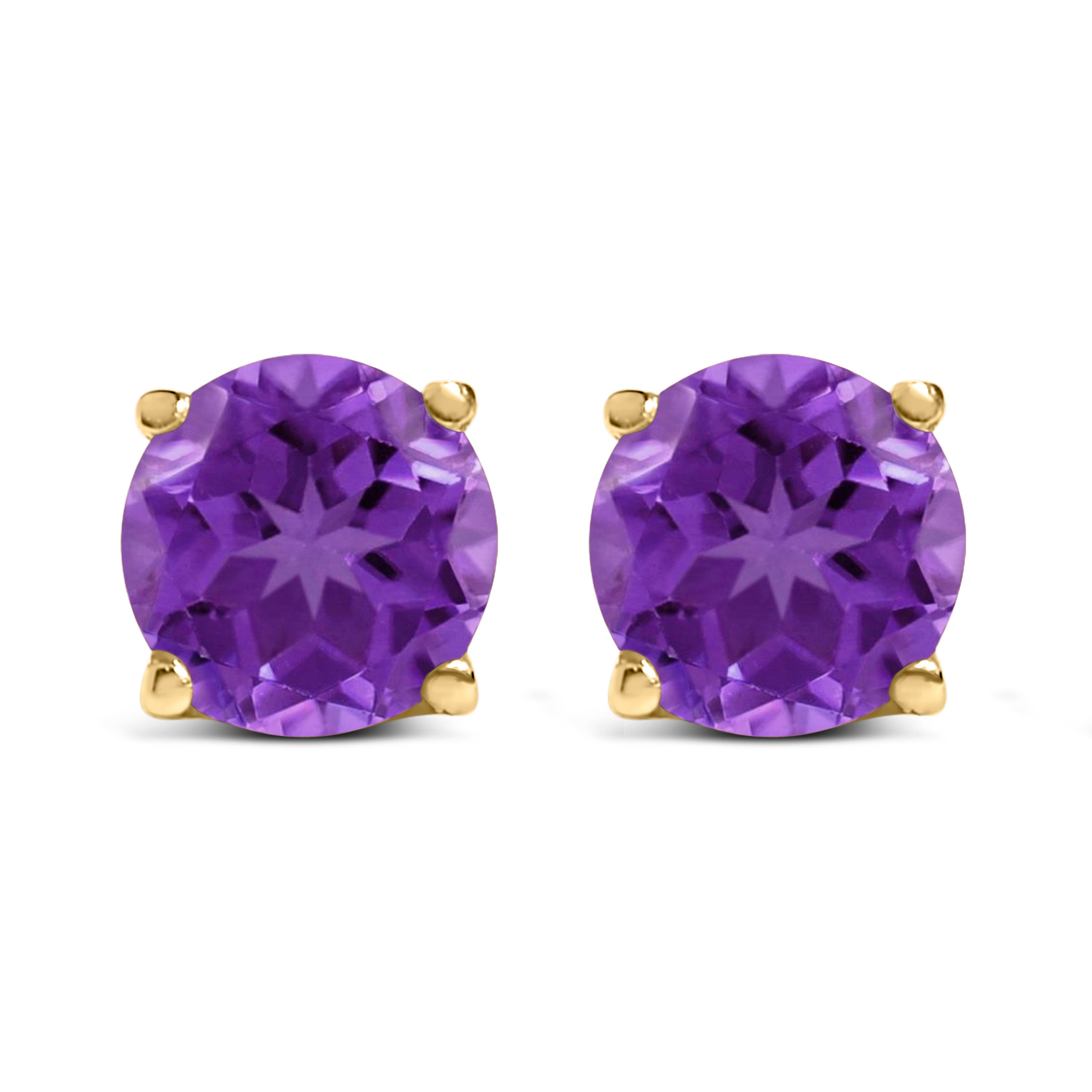 Purple Amethyst | Yellow