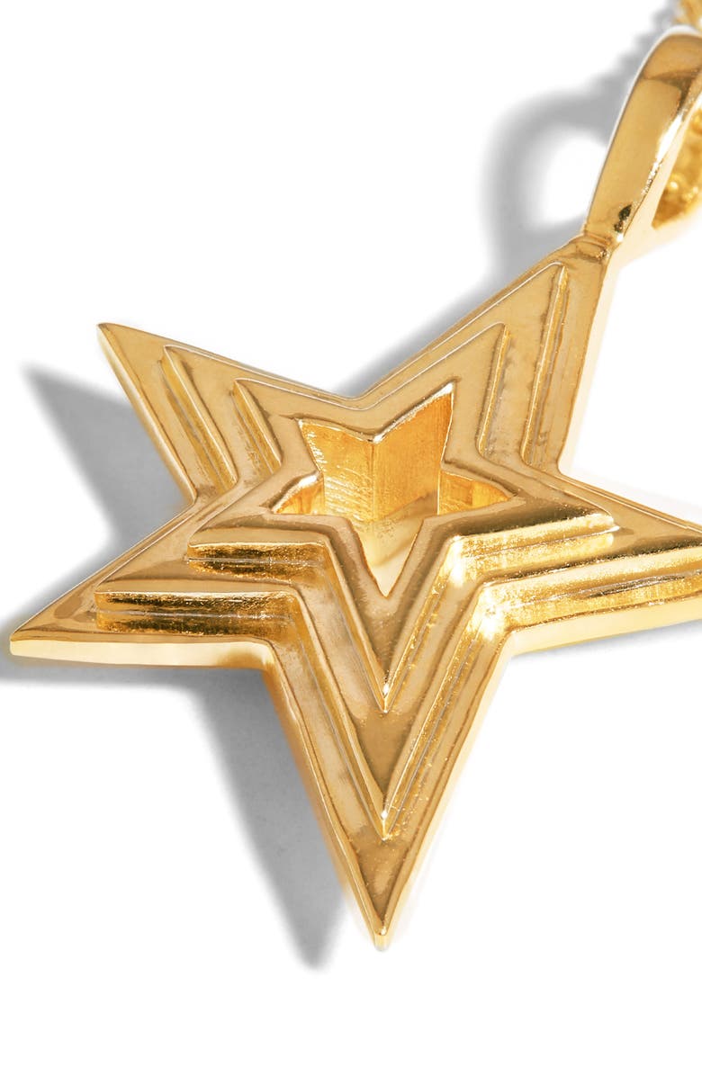 Missoma Celestial Large Step Star Pendant Necklace, Alternate, color,